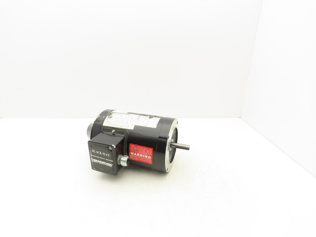 Marathon 56H17T5301B Black Max AC Motor .5Hp 1735rpm 230/460V 56C Inverter Duty