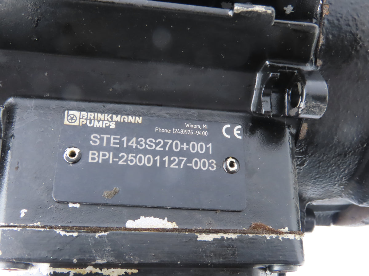 Brinkmann STE143S270+001 Immersion Coolant Pump 30gpm 2Hp 230/460V 3PH 3400 RPM