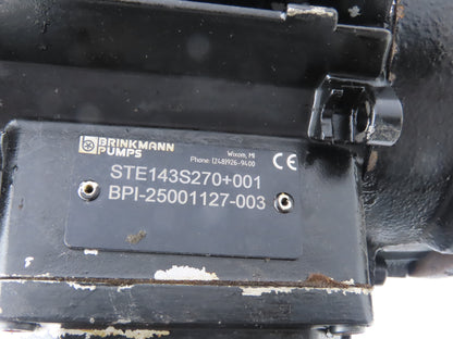 Brinkmann STE143S270+001 Immersion Coolant Pump 30gpm 2Hp 230/460V 3PH 3400 RPM