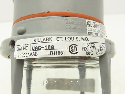 Killark/Hubbell VXFC-100-N34 Incandescent Ceiling Light Hazardous VXA Deep 3/4"