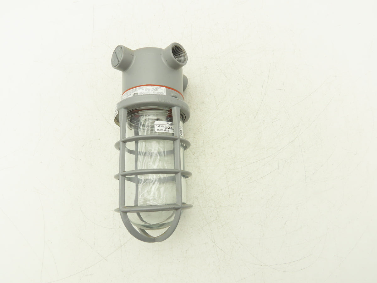 Killark/Hubbell VXFC-100-N34 Incandescent Ceiling Light Hazardous VXA Deep 3/4"