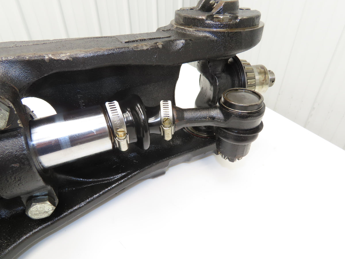 Hyster E50Z-33 Electric Forklift Rear Axle Dual Hydraulic Steering Assembly
