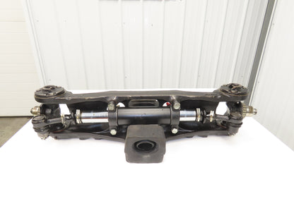 Hyster E50Z-33 Electric Forklift Rear Axle Dual Hydraulic Steering Assembly