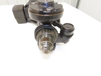 Hyster E50Z-33 Electric Forklift Rear Axle Dual Hydraulic Steering Assembly