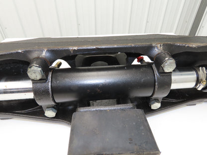 Hyster E50Z-33 Electric Forklift Rear Axle Dual Hydraulic Steering Assembly
