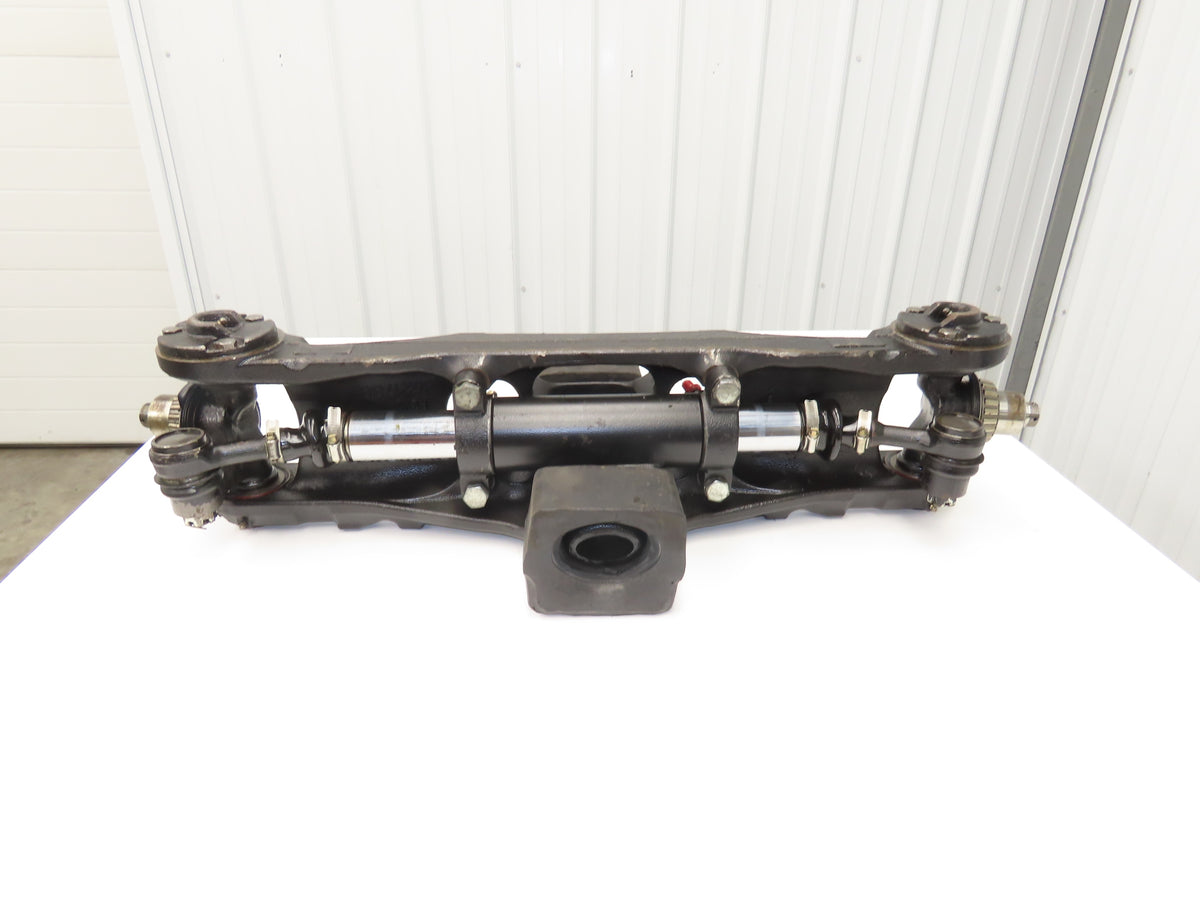Hyster E50Z-33 Electric Forklift Rear Axle Dual Hydraulic Steering Assembly