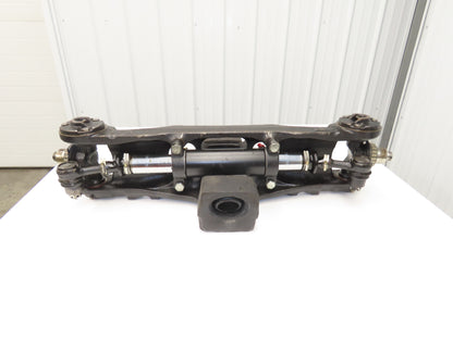 Hyster E50Z-33 Electric Forklift Rear Axle Dual Hydraulic Steering Assembly
