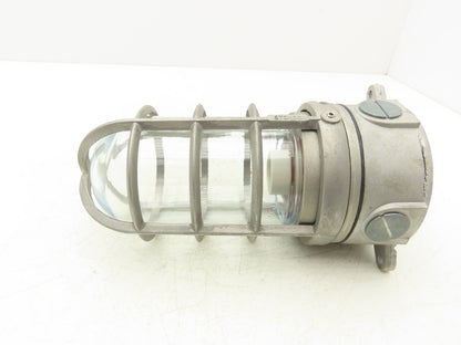Stonco VCX-L11GC Ceiling Mount Vapor Tight Light Fixture Die Cast Cage