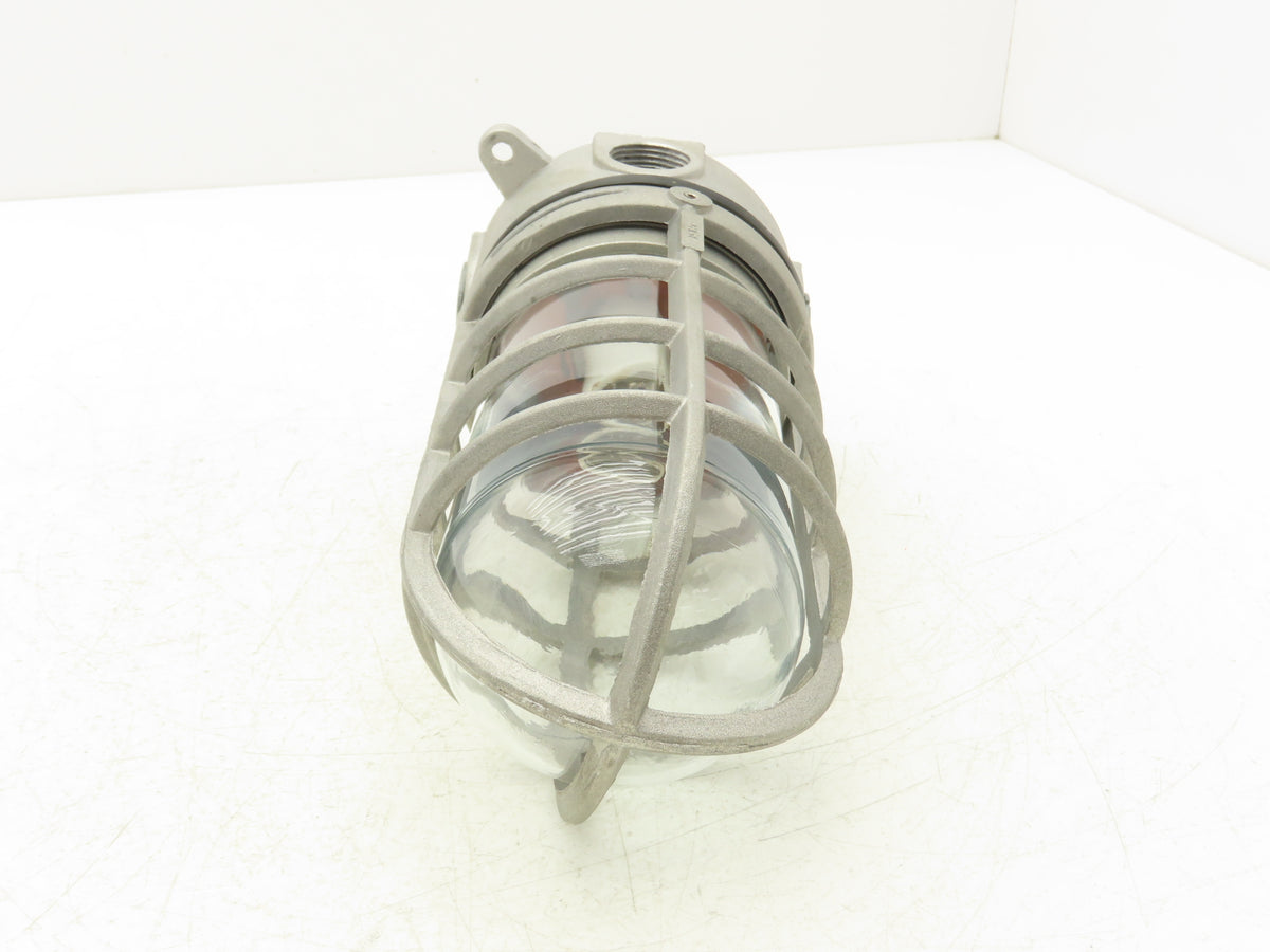 Stonco VCX-L11GC Ceiling Mount Vapor Tight Light Fixture Die Cast Cage