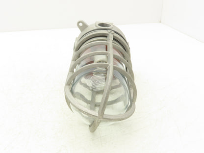 Stonco VCX-L11GC Ceiling Mount Vapor Tight Light Fixture Die Cast Cage