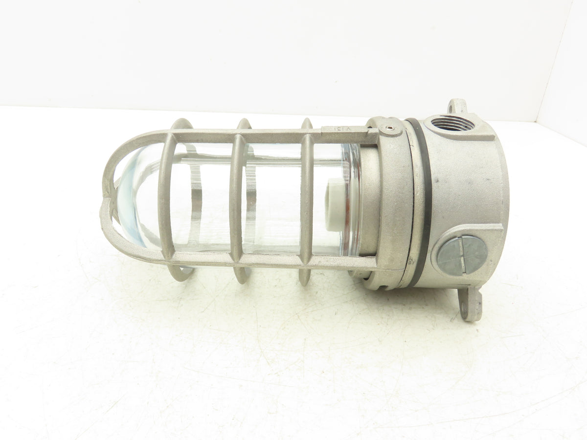 Stonco VCX-L11GC Ceiling Mount Vapor Tight Light Fixture Die Cast Cage