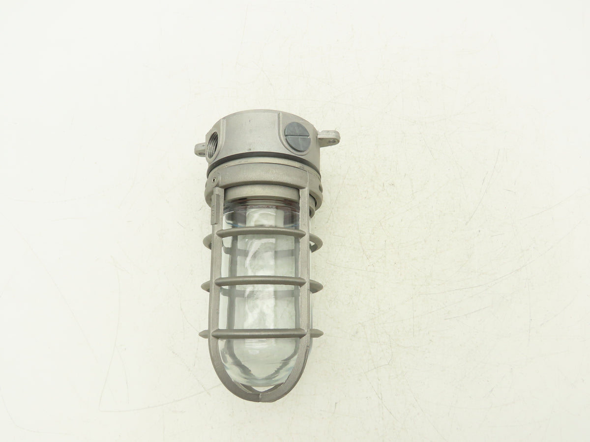 Stonco VCX-L11GC Ceiling Mount Vapor Tight Light Fixture Die Cast Cage