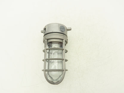 Stonco VCX-L11GC Ceiling Mount Vapor Tight Light Fixture Die Cast Cage