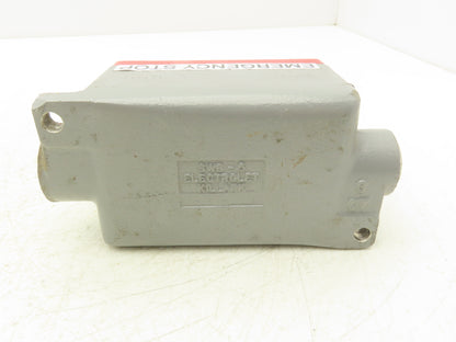 Pass & Seymour 7812-EX Legrand Switch Motor Starting 30A 1Ph 120-600 VAC