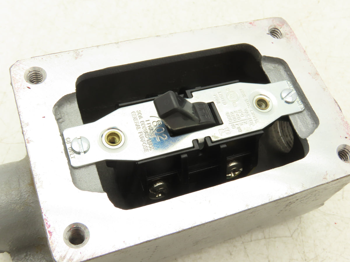 Pass & Seymour 7812-EX Legrand Switch Motor Starting 30A 1Ph 120-600 VAC