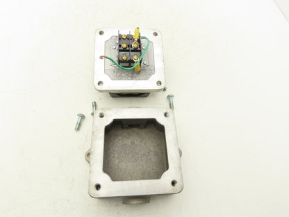 Columbus Elect. EPETD-8D Hazardous Location Thermostat 22A 125-277 VAC