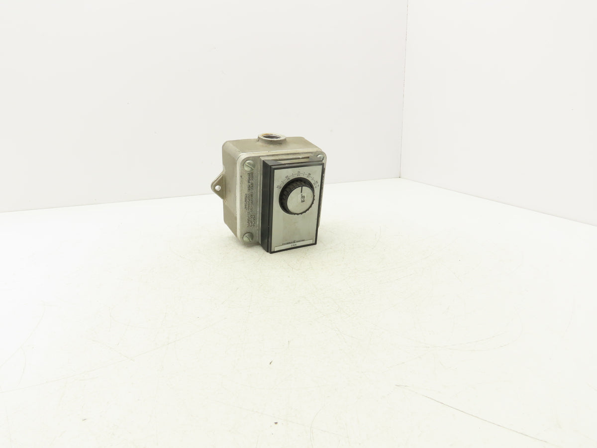 Columbus Elect. EPETD-8D Hazardous Location Thermostat 22A 125-277 VAC
