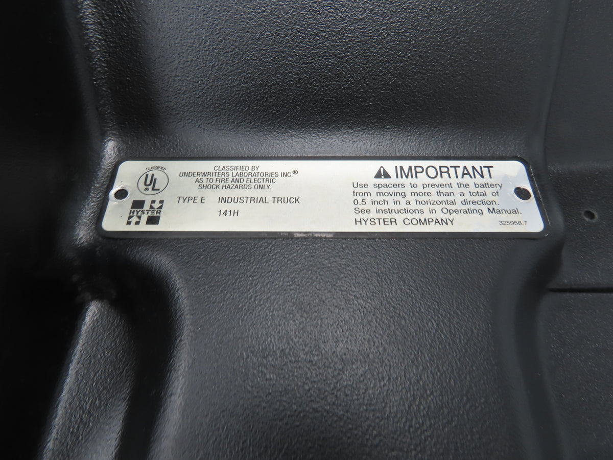Hyster E60Z-33 Electric Forklift Lower Kickplate Plastic Shroud Assembly