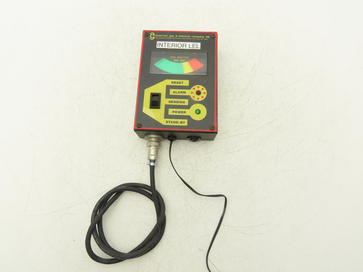 American Gas SBG-200F Gas Master Solid State Gas Monitor Calibrated For Gasoline