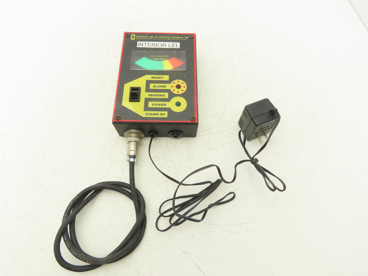 American Gas SBG-200F Gas Master Solid State Gas Monitor Calibrated For Gasoline