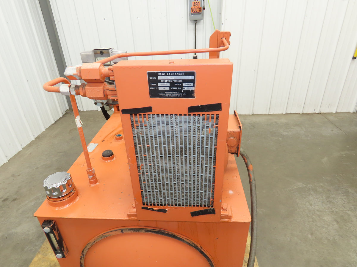 Vickers Hydraulic Power Unit 30 Gallon Tank 15 GPM 3000PSI 7-1/2Hp 230/460V 3Ph