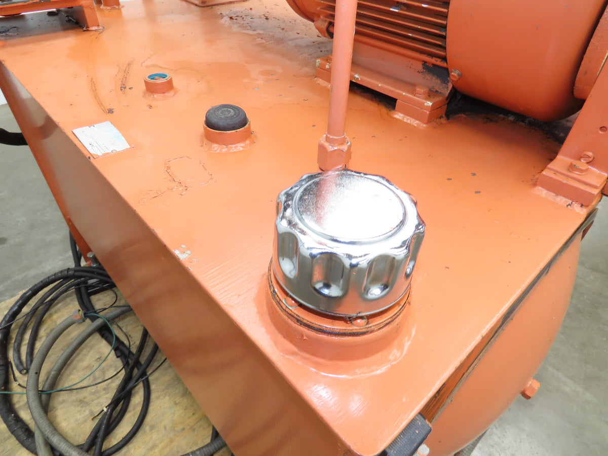 Vickers Hydraulic Power Unit 30 Gallon Tank 15 GPM 3000PSI 7-1/2Hp 230/460V 3Ph
