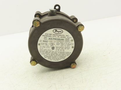 Dwyer 1950-20-2F Explosion Proof Differential Pressure Switch 125-480 VAC 15A