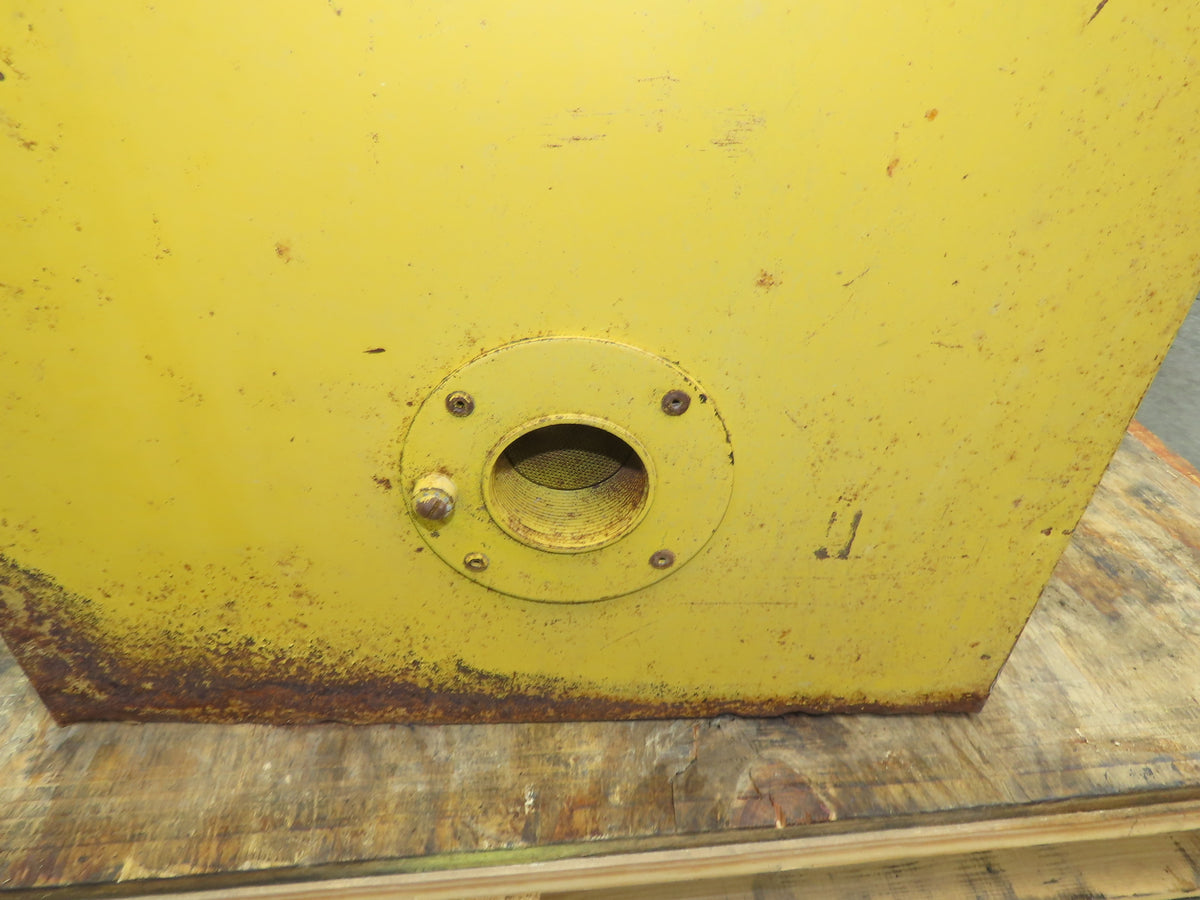 Eagle 1947 Flammable Liquid Safety Cabinet Yellow Dual Door 45 Gal 43x18x66"