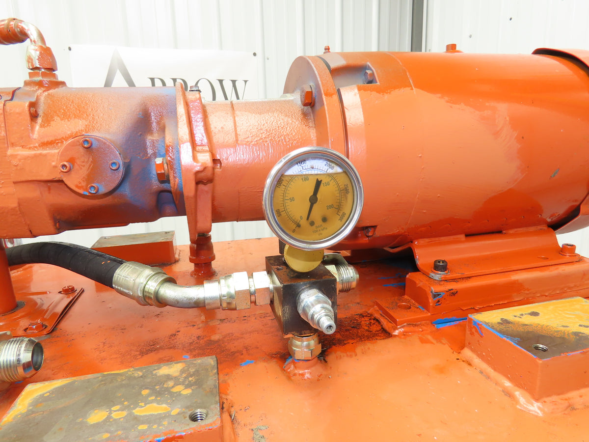 Vickers Hydraulic Power Unit 30 Gallon Tank 15 GPM 3000PSI 7-1/2Hp 230/460V 3Ph