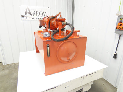 Vickers Hydraulic Power Unit 30 Gallon Tank 15 GPM 3000PSI 7-1/2Hp 230/460V 3Ph