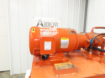 Vickers Hydraulic Power Unit 30 Gallon Tank 15 GPM 3000PSI 7-1/2Hp 230/460V 3Ph