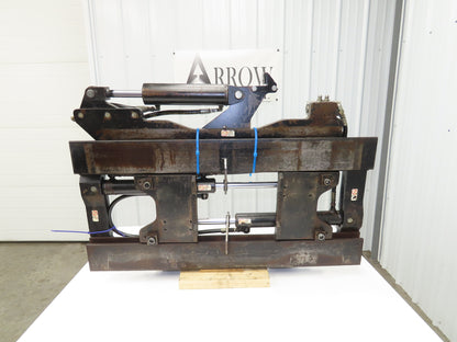 Cascade Forklift Class 3 SideShift Fork Positioner Attachment 20"x 41" W 10000lb