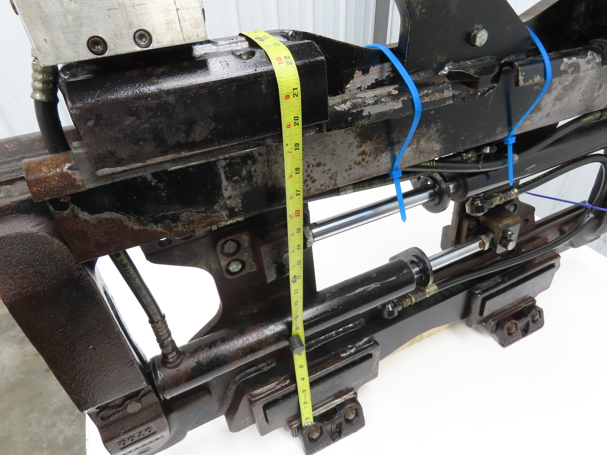 Cascade Forklift Class 3 SideShift Fork Positioner Attachment 20"x 41" W 10000lb
