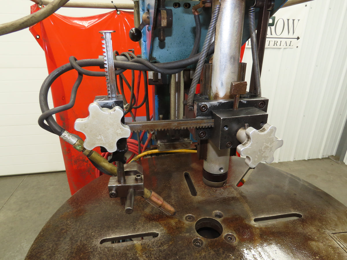 Bancroft 300 Welda-Round Rotary Welder Circle Weld Controller Mig Torch Welding