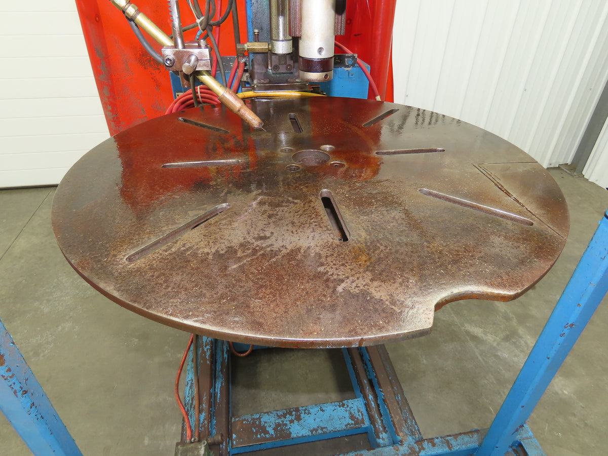 Bancroft 300 Welda-Round Rotary Welder Circle Weld Controller Mig Torch Welding