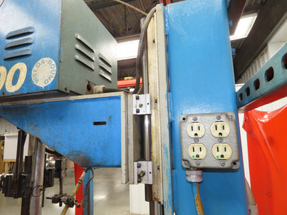 Bancroft 300 Welda-Round Rotary Welder Circle Weld Controller Mig Torch Welding