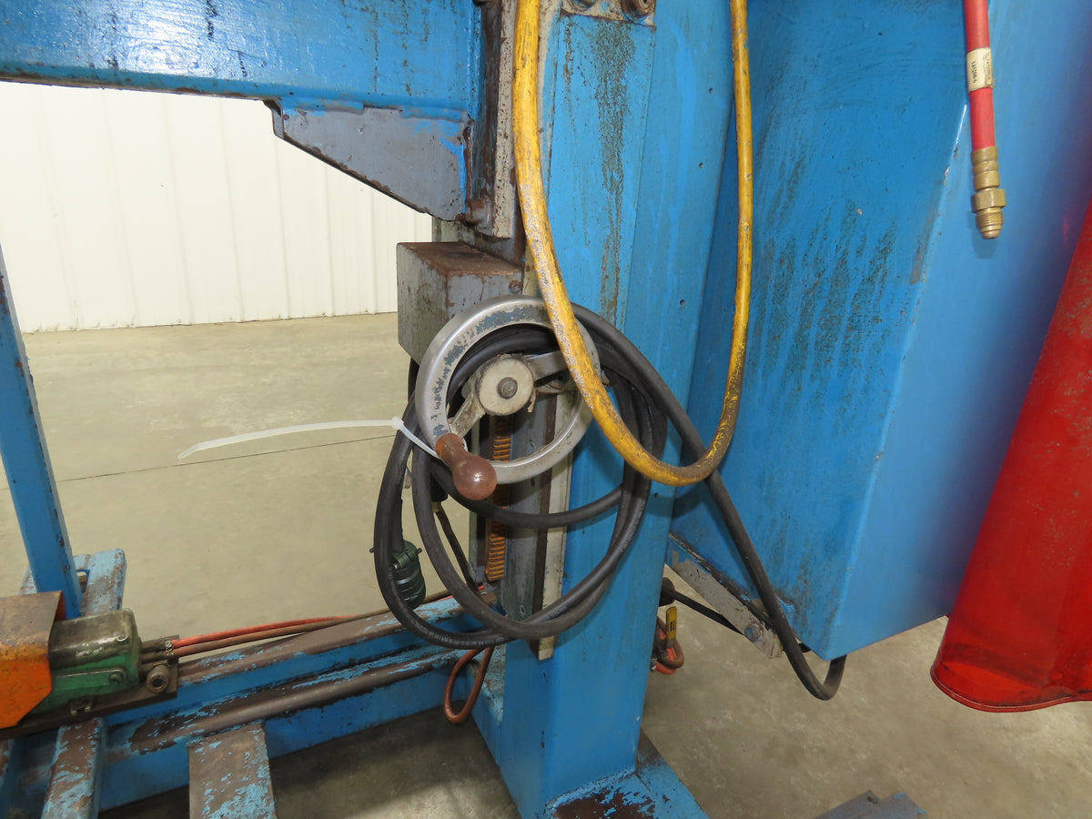 Bancroft 300 Welda-Round Rotary Welder Circle Weld Controller Mig Torch Welding
