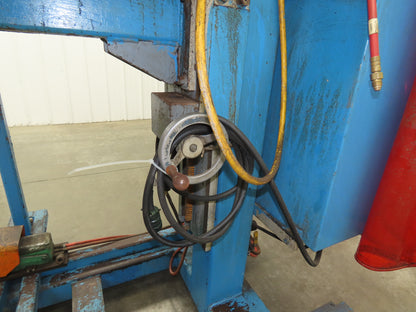 Bancroft 300 Welda-Round Rotary Welder Circle Weld Controller Mig Torch Welding