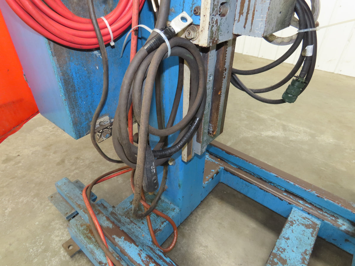 Bancroft 300 Welda-Round Rotary Welder Circle Weld Controller Mig Torch Welding