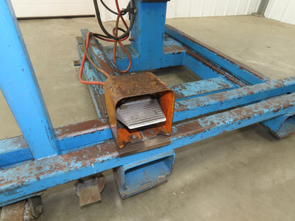 Bancroft 300 Welda-Round Rotary Welder Circle Weld Controller Mig Torch Welding