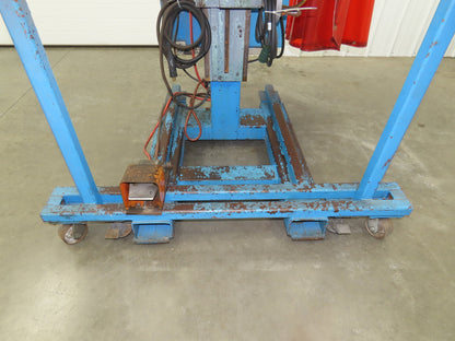 Bancroft 300 Welda-Round Rotary Welder Circle Weld Controller Mig Torch Welding