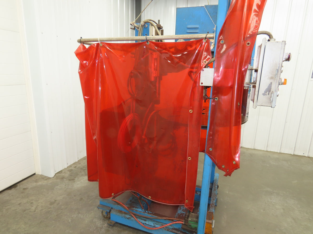 Bancroft 300 Welda-Round Rotary Welder Circle Weld Controller Mig Torch Welding