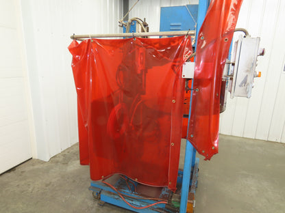 Bancroft 300 Welda-Round Rotary Welder Circle Weld Controller Mig Torch Welding