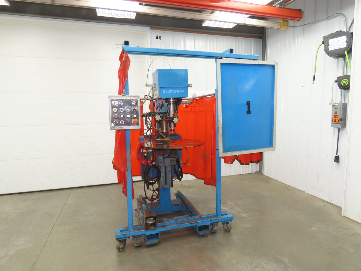 Bancroft 300 Welda-Round Rotary Welder Circle Weld Controller Mig Torch Welding