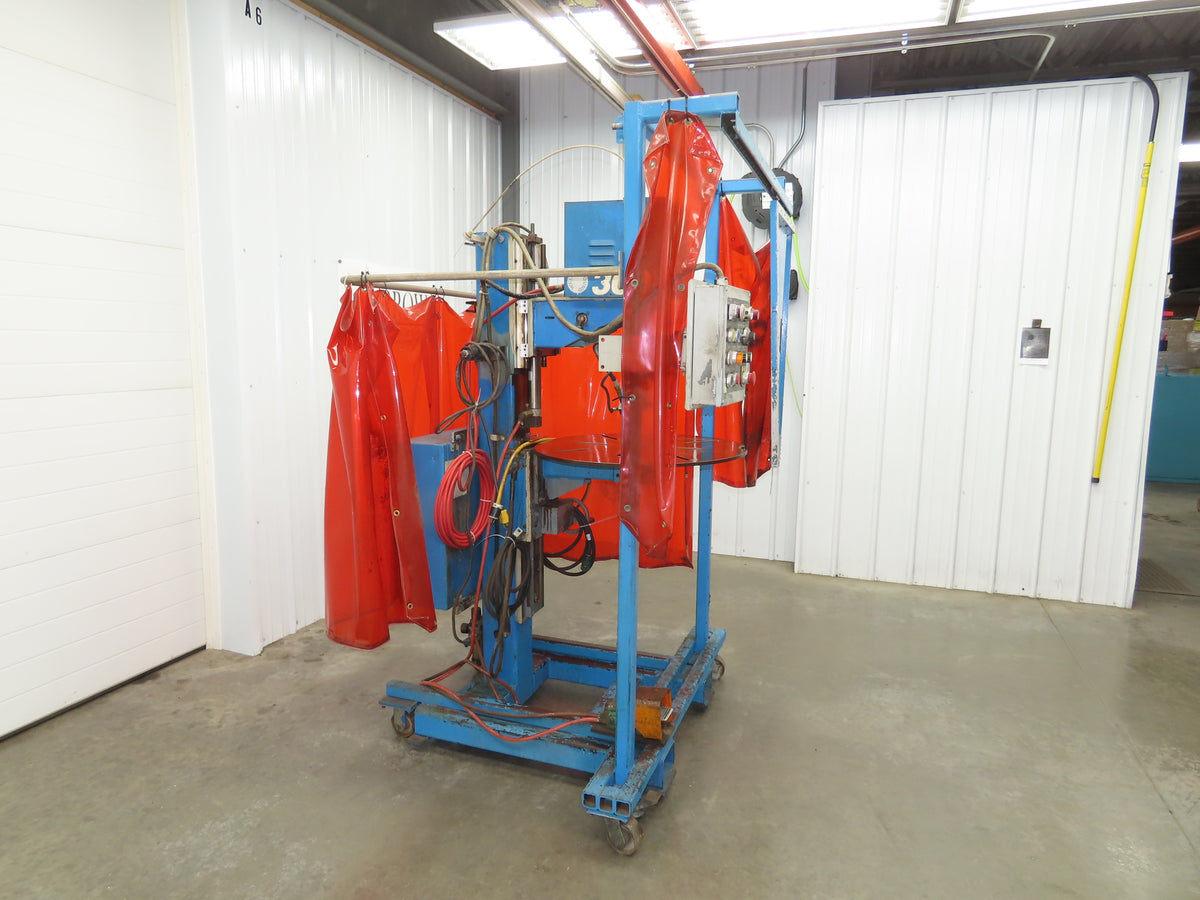 Bancroft 300 Welda-Round Rotary Welder Circle Weld Controller Mig Torch Welding