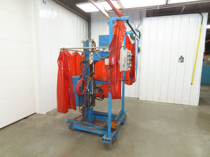 Bancroft 300 Welda-Round Rotary Welder Circle Weld Controller Mig Torch Welding