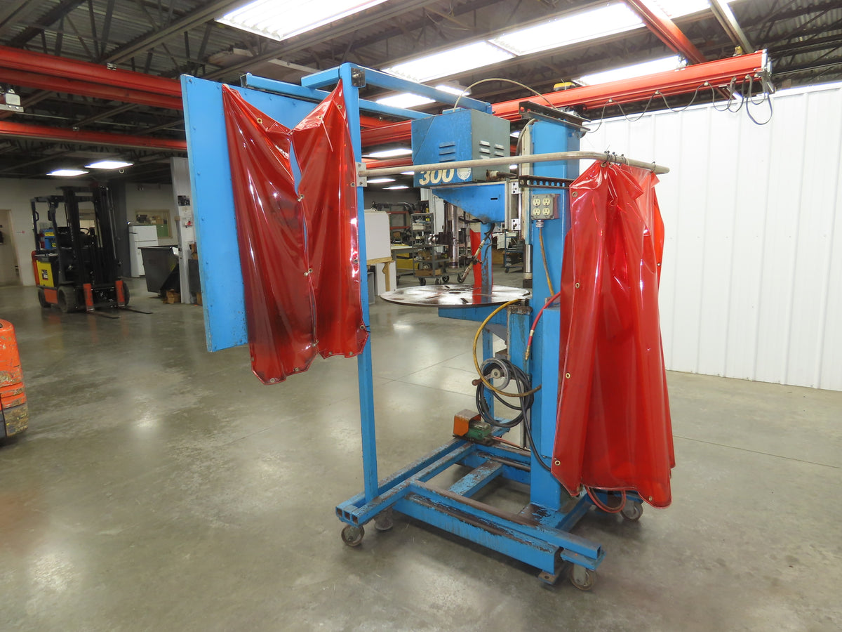Bancroft 300 Welda-Round Rotary Welder Circle Weld Controller Mig Torch Welding