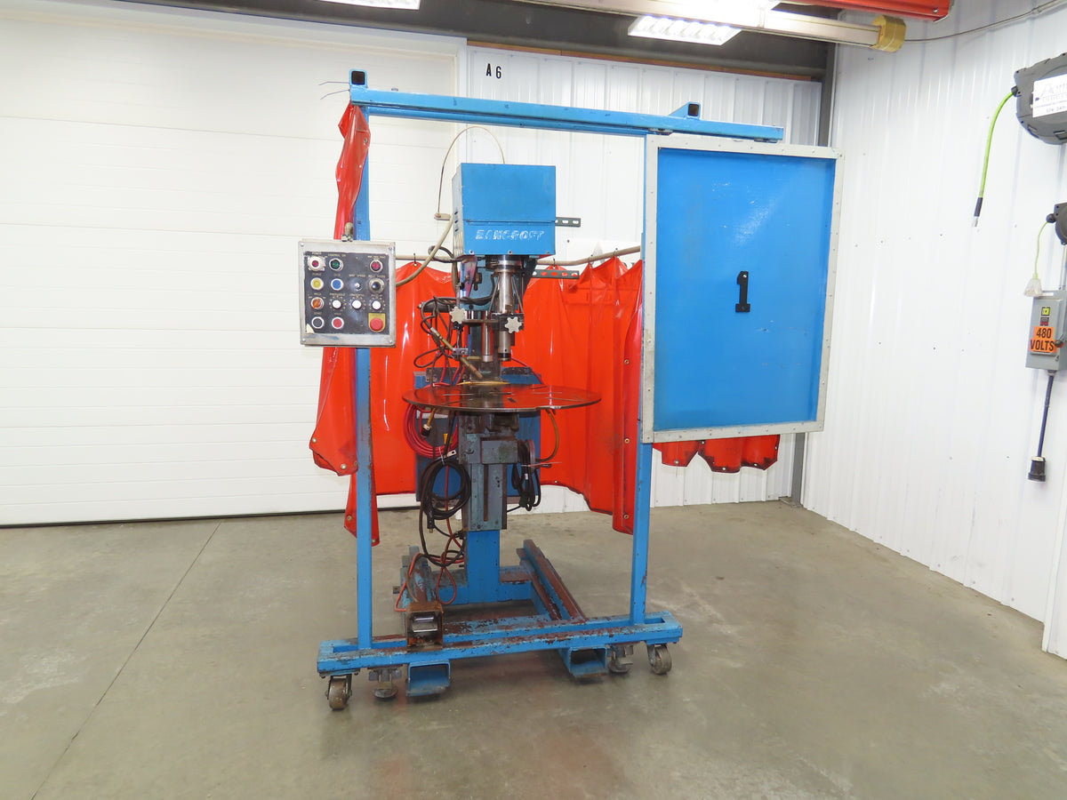 Bancroft 300 Welda-Round Rotary Welder Circle Weld Controller Mig Torch Welding
