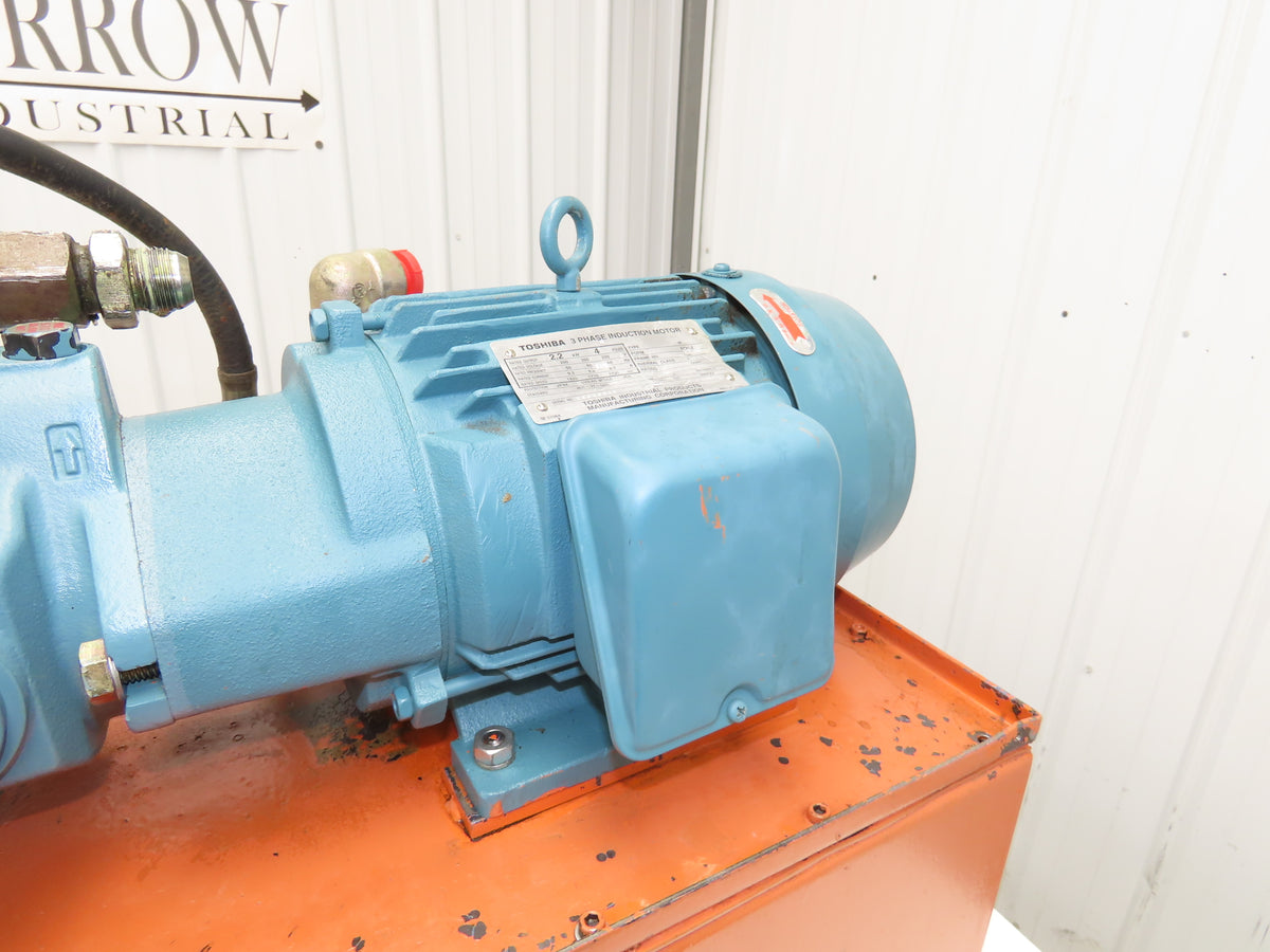 Daikin V23A1R-30 Hydraulic Power Unit 10.5GPM 20 Gal Tank 3625PSI 220V 1730RPM