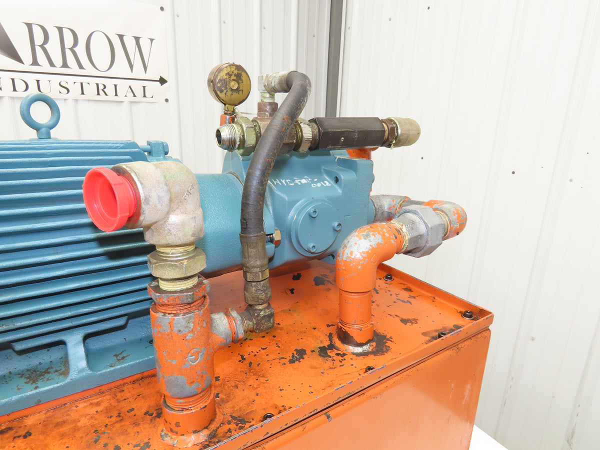 Daikin V23A1R-30 Hydraulic Power Unit 10.5GPM 20 Gal Tank 3625PSI 220V 1730RPM